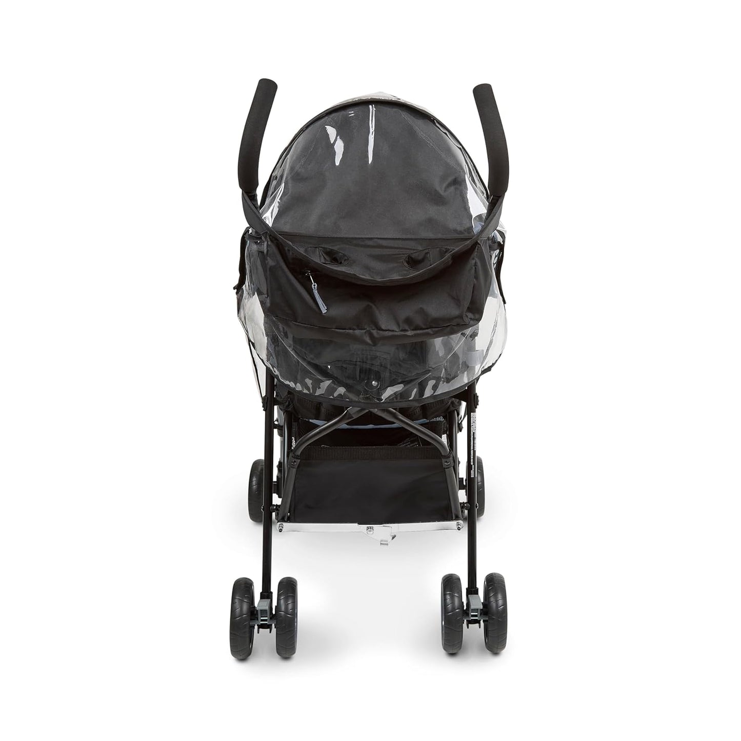 Ingenuity 3D Mini Stroller Rain Cover, Baby Weather Shield for Rain, Wind & Snow, Fits 3D Mini Strollers, Vented Airflow, Clear Visibility, Easy Install & Storage – Clear