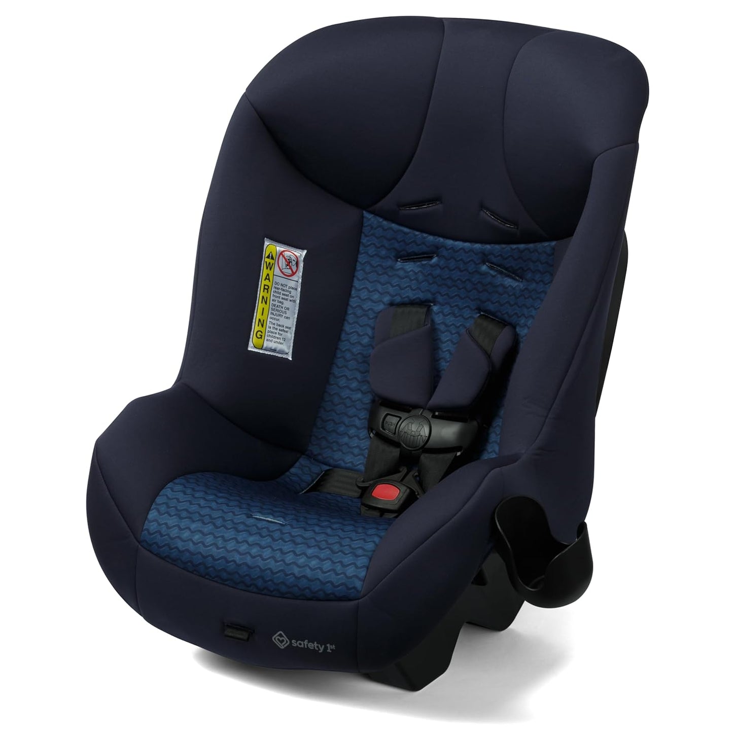 Safety 1st Smooth Ride Convertible Car Seat, 2-in-1 Rear & Forward Facing, 5-40 lbs, 30-50 lbs, Fits 3 Across, Slim Design, Latch, Machine-Washable, Travel-Ready, Steamship
