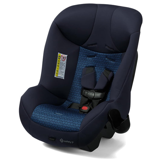 Safety 1st Smooth Ride Convertible Car Seat, 2-in-1 Rear & Forward Facing, 5-40 lbs, 30-50 lbs, Fits 3 Across, Slim Design, Latch, Machine-Washable, Travel-Ready, Steamship