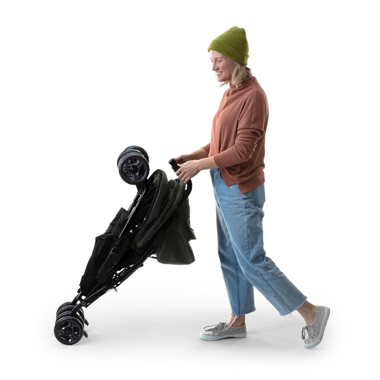 Ingenuity 3Dlite Convenience Stroller, Gray – Lightweight Stroller with Aluminum Frame, Large Seat Area, 4 Position Recline, Extra Large Storage Basket – Infant Stroller for Travel and More