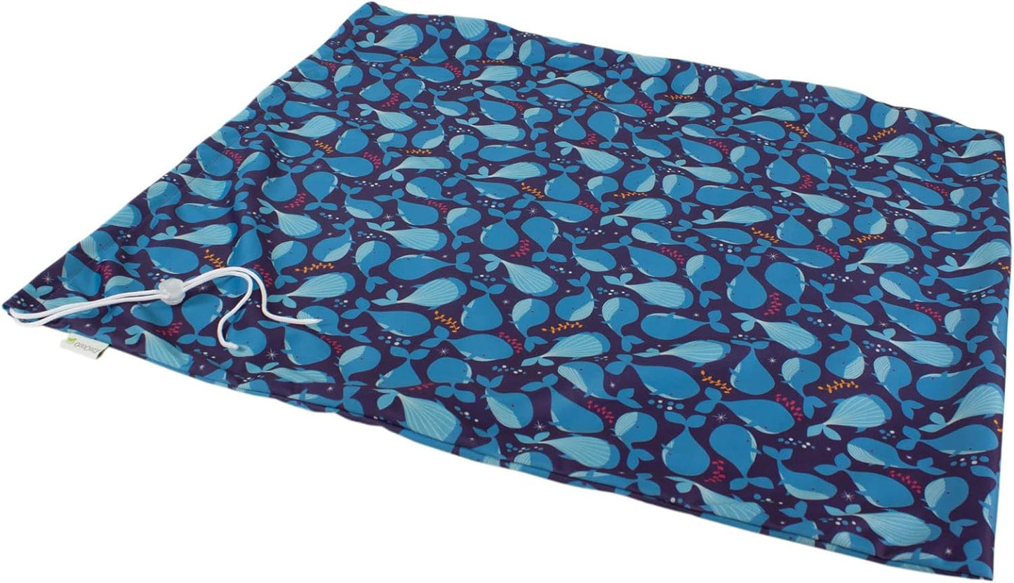 OsoCozy Cloth Diaper Pail Liner - Reusable, Washable, Waterproof Wet Bag with Drawstring. Excellent for Diaper Pails, Garbage Cans, Laundry, Recycling and Storage - Starry Night