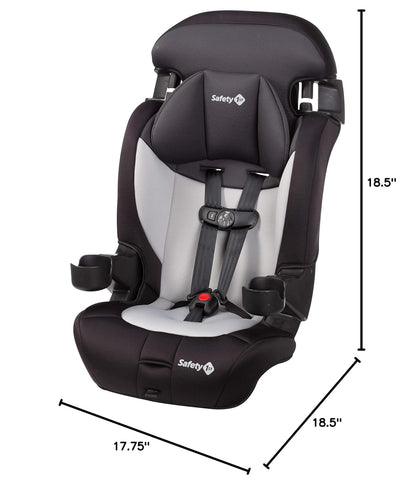 Safety 1st Grand 2-in-1 Booster Car Seat, Converts from High Back to Belt-Positioning Booster, High Back Seat for Kids 40-65, and Belt-Positioning 40-100 Pounds, Capri Teal
