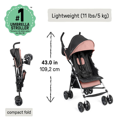 Ingenuity 3D Mini Stroller Rain Cover, Baby Weather Shield for Rain, Wind & Snow, Fits 3D Mini Strollers, Vented Airflow, Clear Visibility, Easy Install & Storage – Clear
