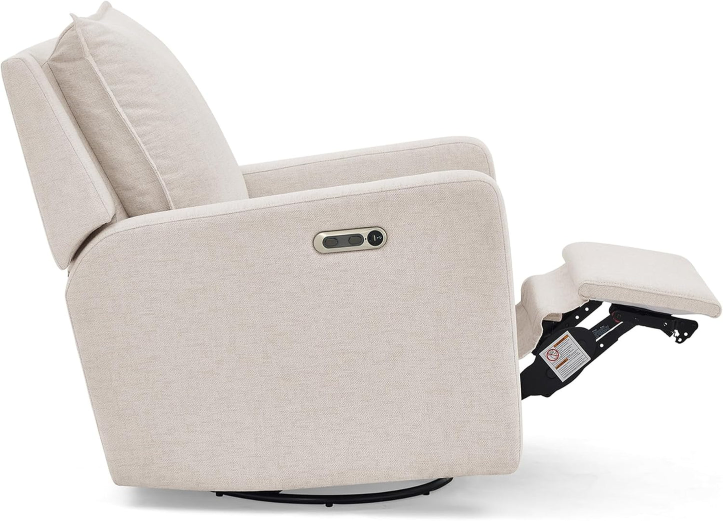 babyGap Harlowe Power Recliner with USB-A and Type-C Ports by Delta Children - Greenguard Gold Certified – Stain-Resistant Performance Fabric is Oeko-TEX Standard 100 Certified, Sand