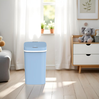 15L Smart Diaper Pail with Motion Sensor Lid | Touchless Hands-Free Baby Diaper Trash Can | Double Locking Seal | Slim Space-Saving Design | Quiet & Durable (Yellow)