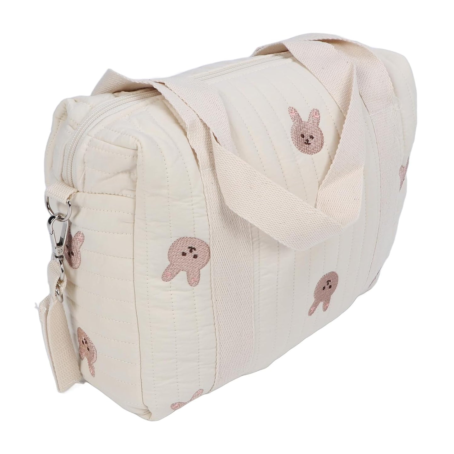Fafeicy Universal Stroller Organizer, Multifunctional Baby Stroller Storage Bag Baby Stroller Bag Reusable Handbag Nappy Bag (Rabbit Bag)