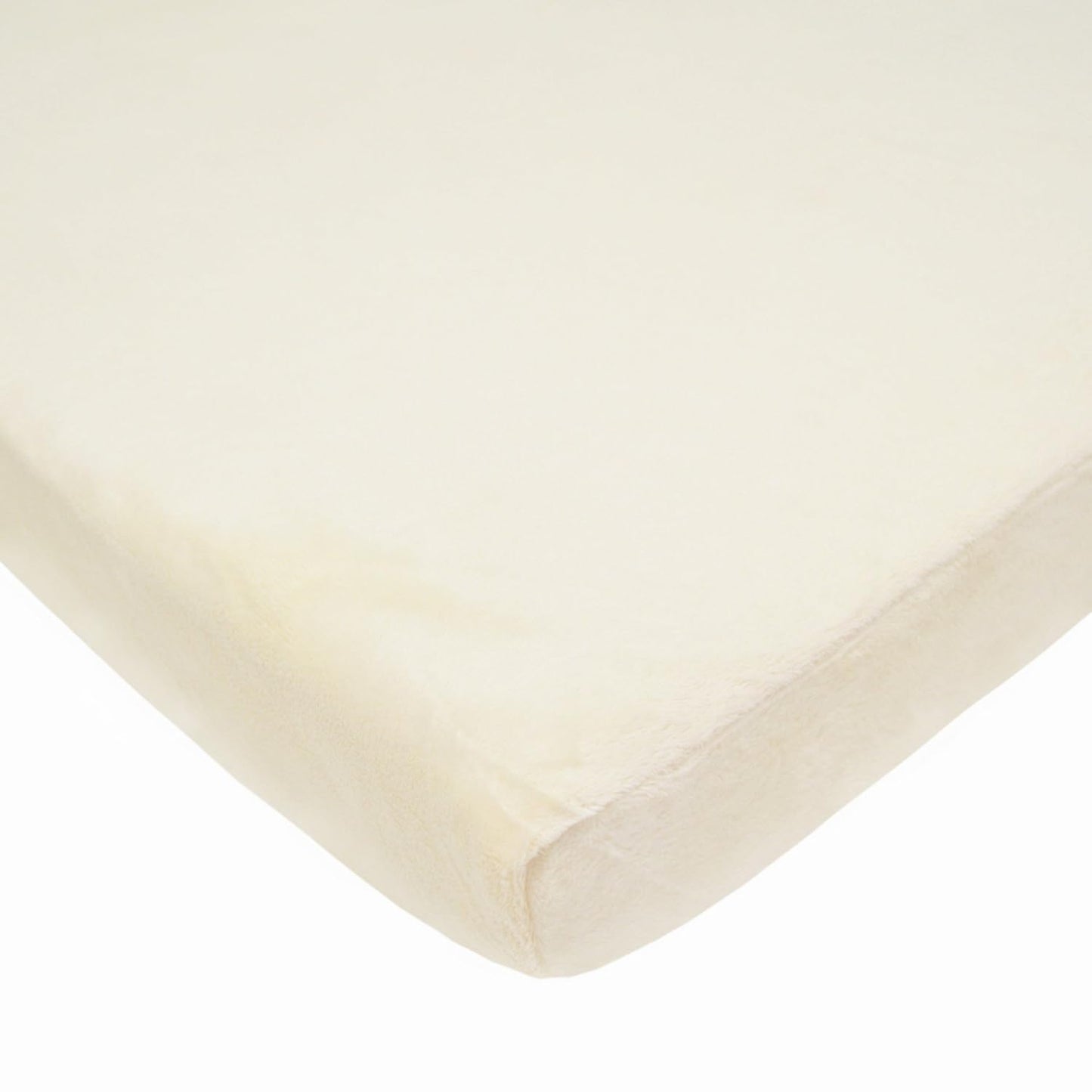 American Baby Company Heavenly Soft Chenille Fitted Pack N Play Playard Sheet 27" x 39", Warm and Cozy Chenille Pack and Play Sheet, White, for Boys and Girls, Fits Most Mini Crib Mattresses