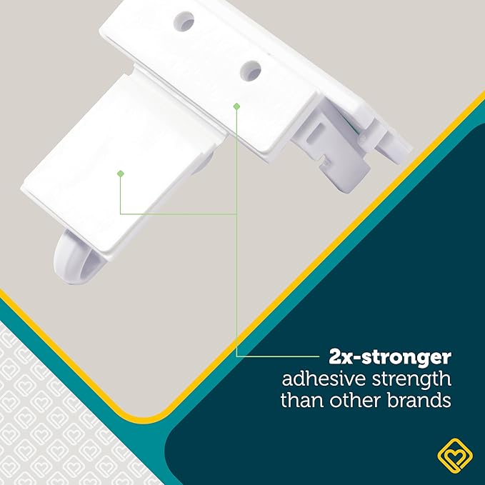 Safety 1st - Secure-to-Explore Adhesive Cabinet Locks Baby Proofing, Child Locks for Cabinets and Drawers (8 Locks), White