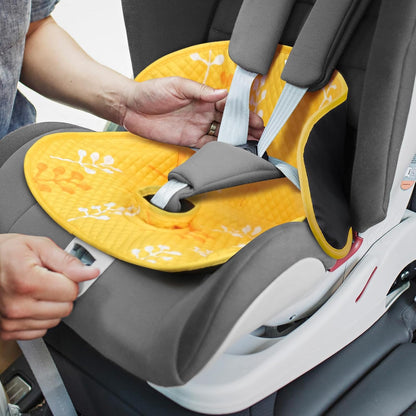 INFANZIA Dry Seat, Car Seat Protector Waterproof Carseat Liner Potty Training Toddlers, Baby and Infants, Piddle Pad for Carseats Strollers (Grey, 1 Pack