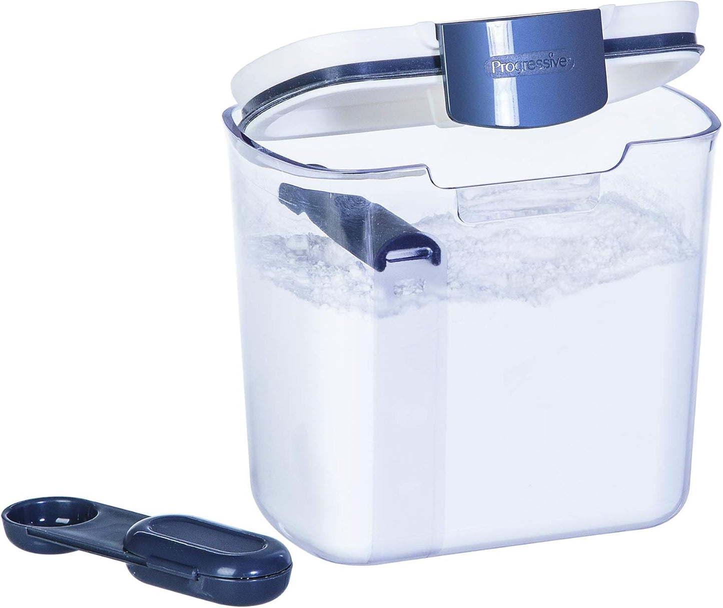 ProKeeper 1 Quart Airtight Powdered Sugar Storage Container – Grey, BPA-Free Plastic