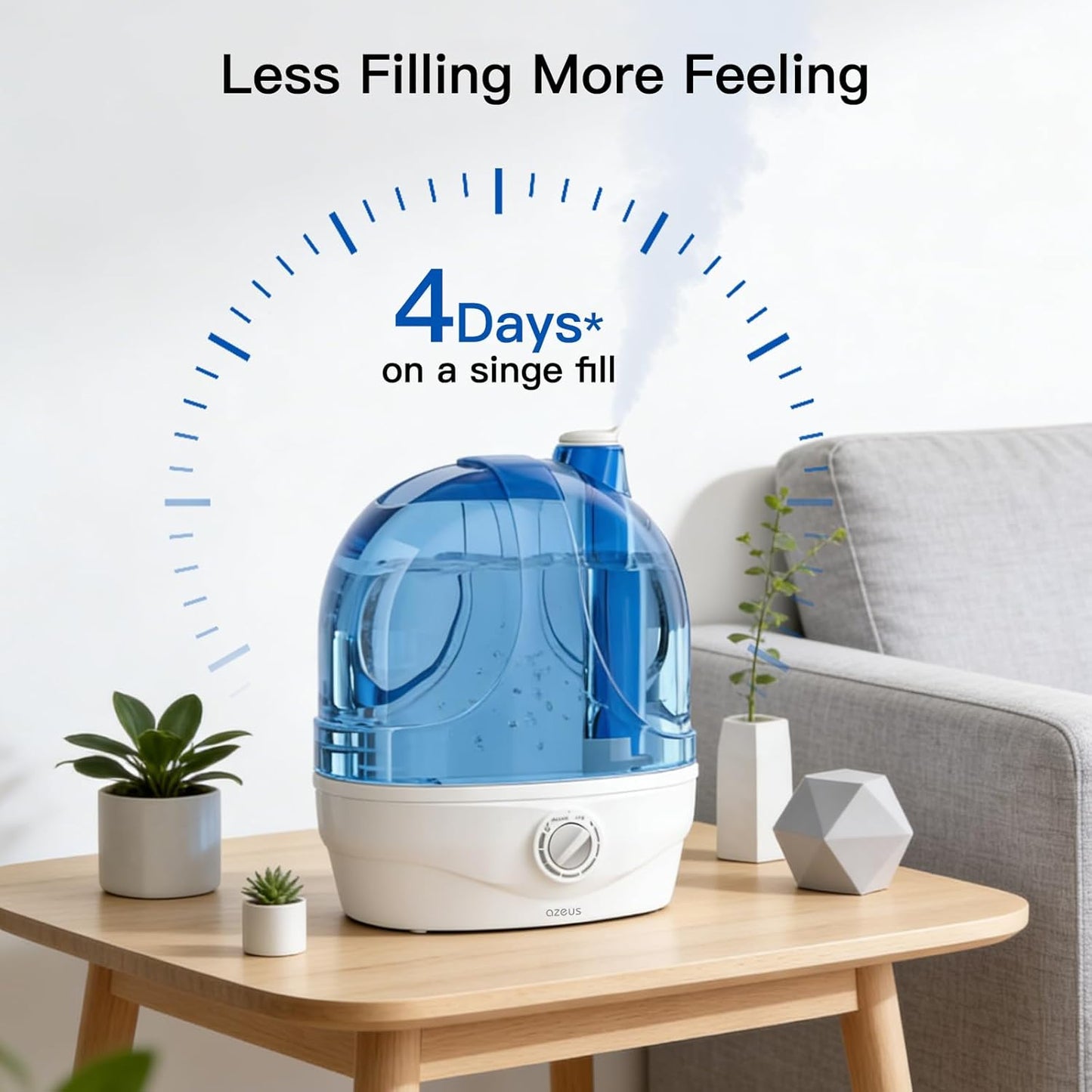 AZEUS Updated Humidifier Series (2.8 L)