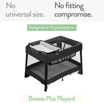 Pack and Play Sheets Fitted – Compatible with Graco Pack n Play Playard Crib and Other 27 x 39 Inch Playpen Mattress – Snuggly Soft 100% Jersey Cotton – Dusty Blue + Navy – 2 Pack