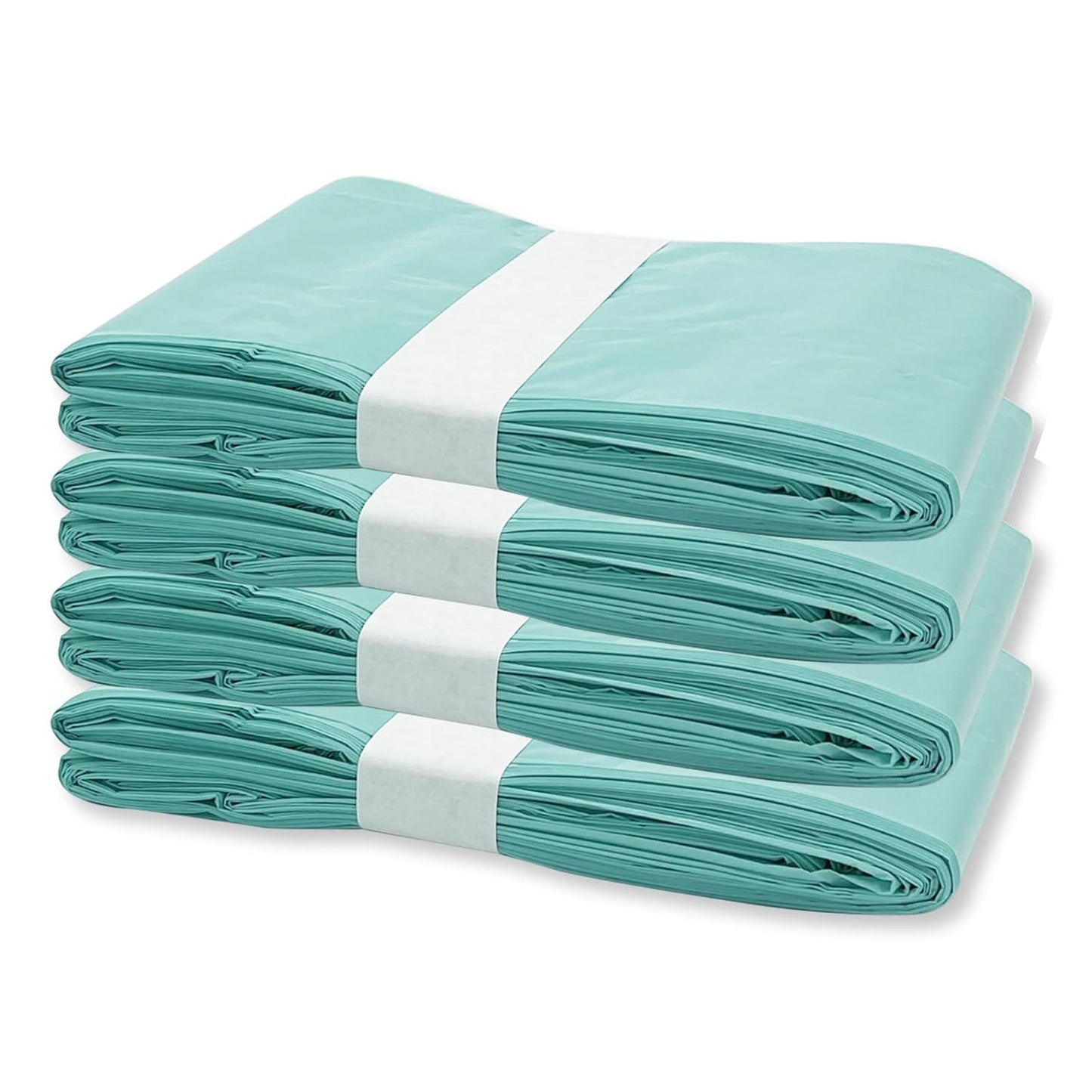 Diaper Pail Liner Refills Bags Compatible with Janibell Akord 330 Series Adult Diaper System, Green, Lightly Scented, 8 Count