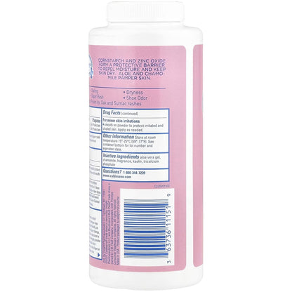 Caldesene Medicated Protecting Body Powder with Zinc Oxide and Cornstarch, Talc-Free Baby Powder Soothes & Protects, 5 Oz.