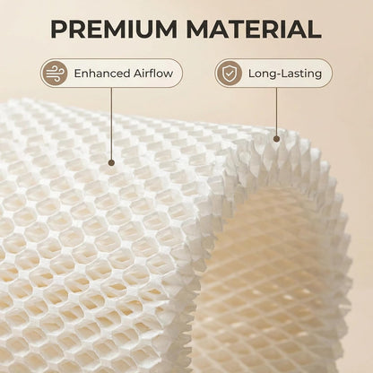 Humidifier Replacement Filter 2.0 Compatible with Canopy Bedside Humidifier and Nursery Humidifier, Made Natural Wood Pulp and Paper Wick Filter, 6 Week Lifespan Humidifier Wicking Filter Replacement