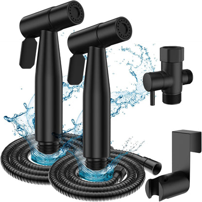 Bidet Sprayer, Toilet Sprayer, Bidet Sprayer for Toilet, Jet Spray for Toilet, Muslim Shower, Ducha para Toilet, Handheld Bidet Sprayer for Toilet (Stain Gold)