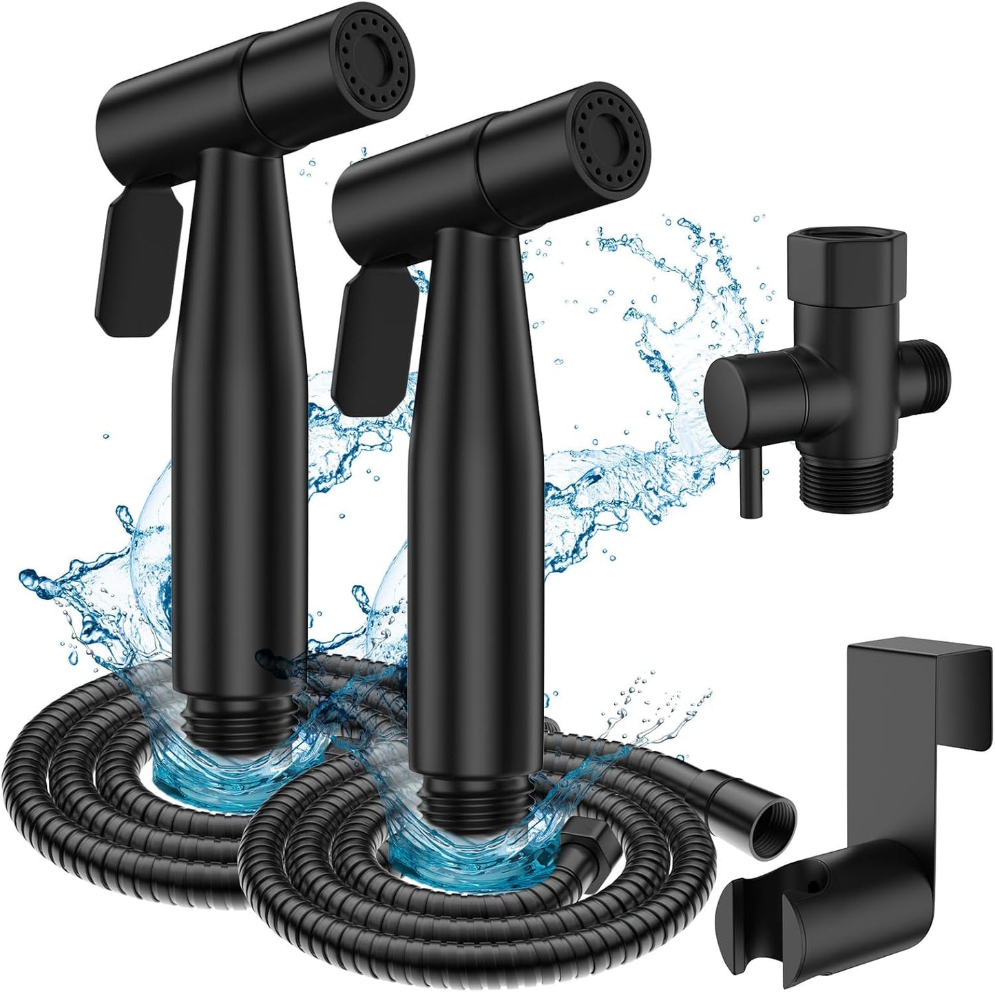 Bidet Sprayer, Toilet Sprayer, Bidet Sprayer for Toilet, Jet Spray for Toilet, Muslim Shower, Ducha para Toilet, Handheld Bidet Sprayer for Toilet (Stain Gold)