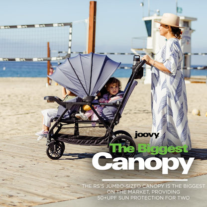 Joovy Caboose LX Tandem Stand-on Stroller, Black