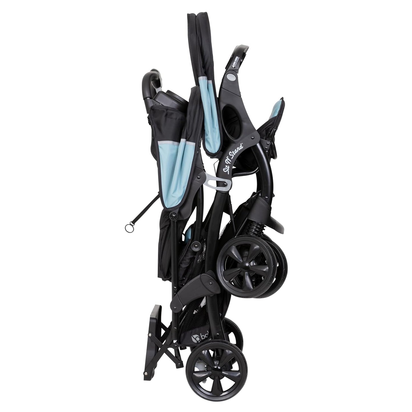 Baby Trend Sit N' Stand® Double 2.0 Stroller, Dash Black