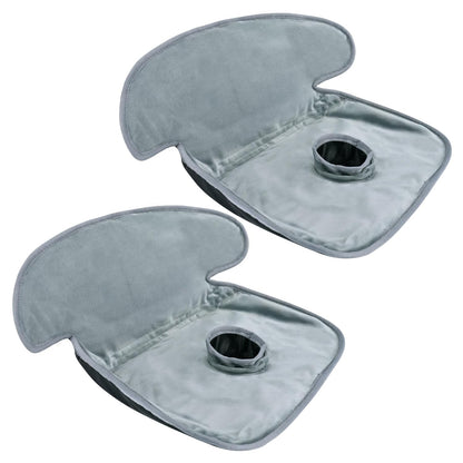 INFANZIA Dry Seat, Car Seat Protector Waterproof Carseat Liner Potty Training Toddlers, Baby and Infants, Piddle Pad for Carseats Strollers (Grey, 1 Pack