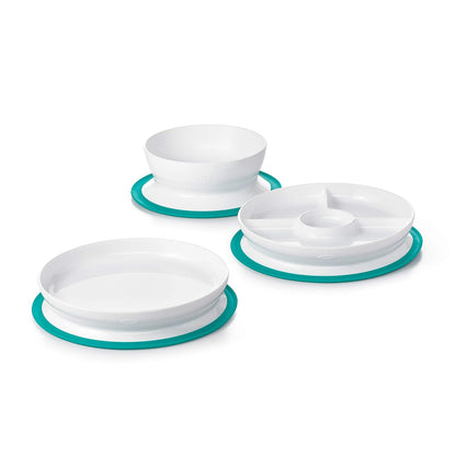 OXO Tot Stick and Stay Suction Plate - Blossom