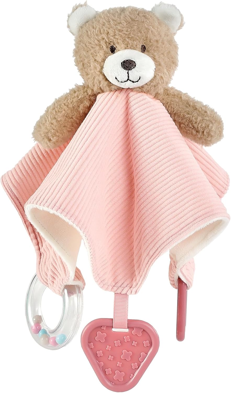 CREVENT Diaper Caddy Organizer, Baby Basket with Handle, Table Organizer for Storage, Portable Car Organizer, Baby Shower Gifts + Gift bag with Ribbon