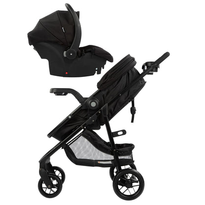 Safety 1st Grow and Go Flex 8-in-1 Car Seat Stroller Combo, Baby Stroller Travel Systems for Infants 4-30 lbs, Stroller and Carseat Combo Set, Night Rider