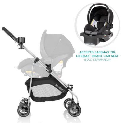 Evenflo Reversi Lightweight Reversible Stroller (Altair Black)