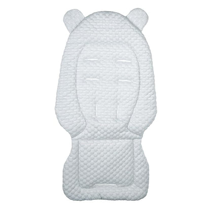 Stroller Seat Liner Universal Reversible Pram Pushchair Cushion Pad Breathable Kids Car Seat Mat Washable Baby Stroller Accessory