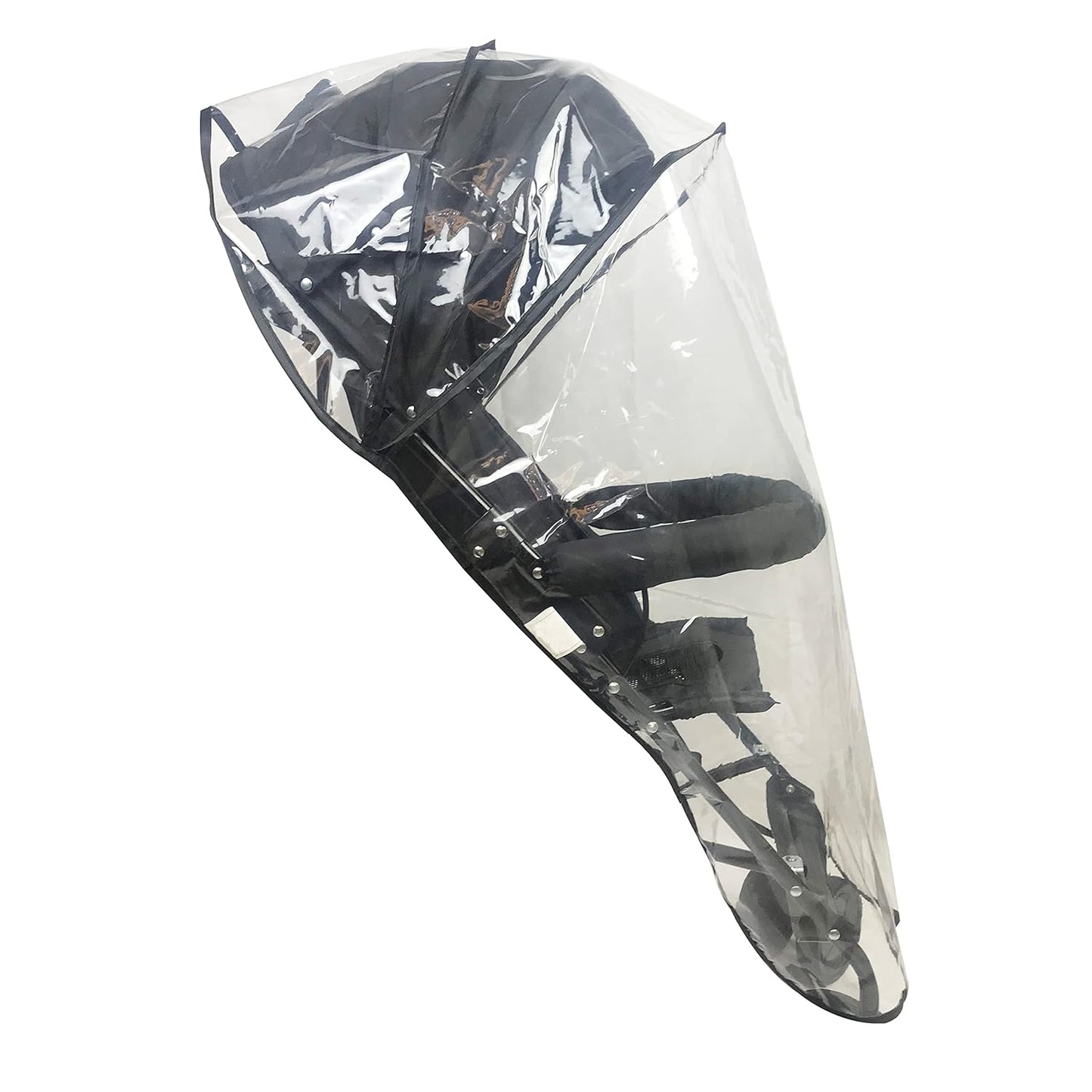 Stroller Rain Cover Baby Stroller Cover for Toddler Umbrella Stroller,Lightweight Travel Stroller,Windproof Waterproof Weather Shield,Compact Stroller Accessories EVA Material Odourless