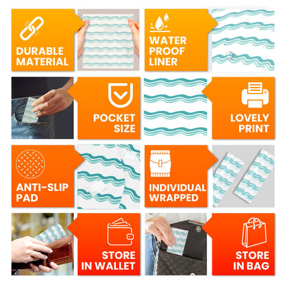 20 Extra Large Toilet Seat Covers Disposable for Kids & Adults-Toilet Covers Disposable for travel-Toddler Toilet Seat Cover Liners for Potty Training-Individually Wrapped-Waterproof (Bees)