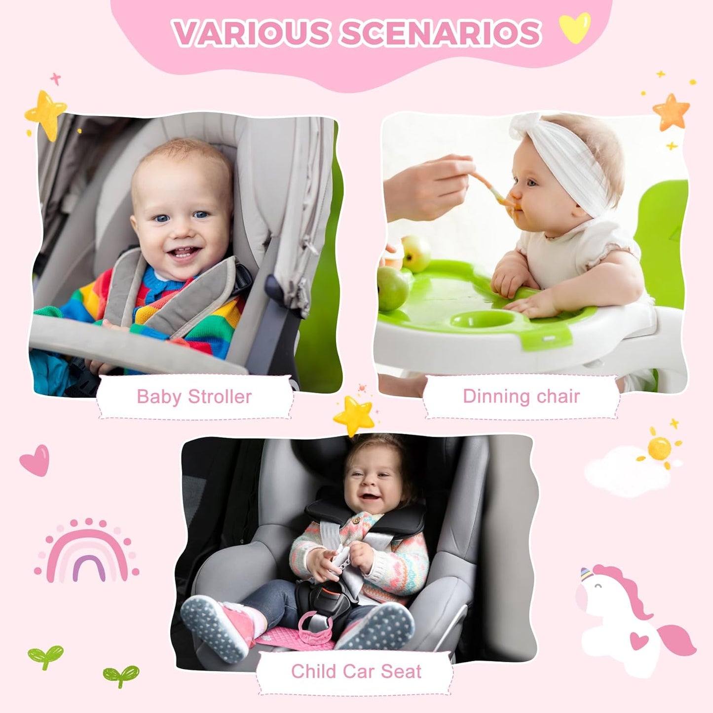 Car Seat Protector for Potty Training, 2 Pack Waterproof CarSeat Liner Toilet Training for Baby Infant Toddler, Dry Seat Piddle Pads Cover for Strollers (Gray)