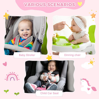 Car Seat Protector for Potty Training, 2 Pack Waterproof CarSeat Liner Toilet Training for Baby Infant Toddler, Dry Seat Piddle Pads Cover for Strollers (Gray)