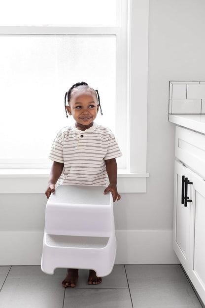 Ubbi Multi-Use Potty and Utility Hook, No Hardware Or Installation Needed, Durable and Sturdy to Hang Over Toilet Tank Or Door, Polypropylene, White