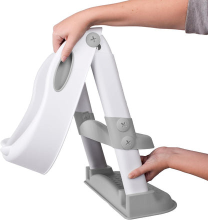 Step Up 2 N 1 Potty Training Seat, Upgrade Toddler Toilet Seat for Kids Boys Girls, Potty Training Toilet, Splash Guard Anti Slip Pad Step Stool
