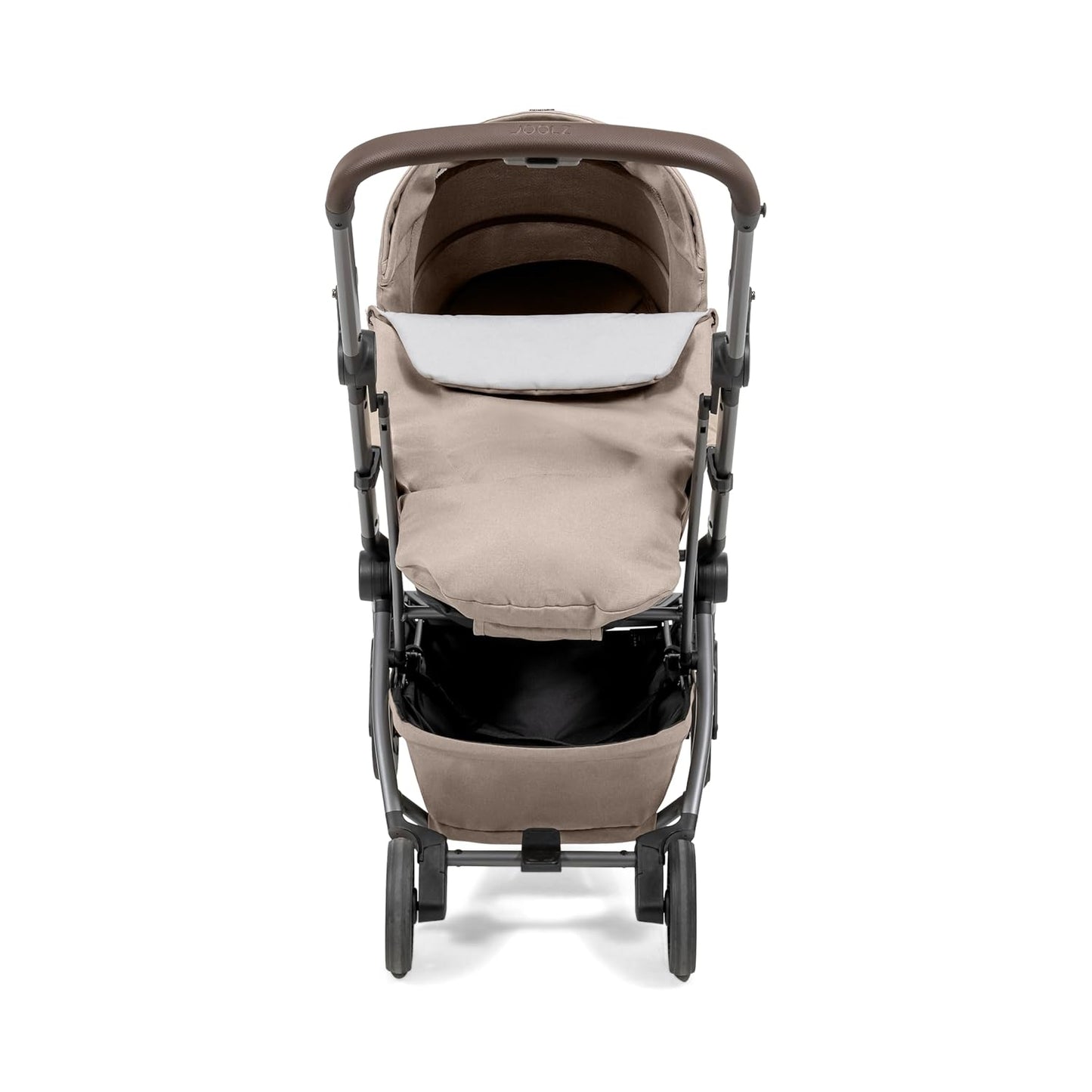 Joolz Aer2 Nest-to-Seat Accessory - Parent-Facing Compact Travel Stroller Seat for Newborn to Toddler (Up to 33 lbs) –Lightweight One-Hand Fold – Airplane Approved – Space Black (Chassis Not Included)