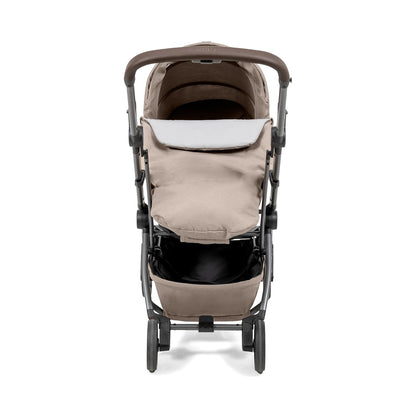 Joolz Aer2 Nest-to-Seat Accessory - Parent-Facing Compact Travel Stroller Seat for Newborn to Toddler (Up to 33 lbs) –Lightweight One-Hand Fold – Airplane Approved – Space Black (Chassis Not Included)