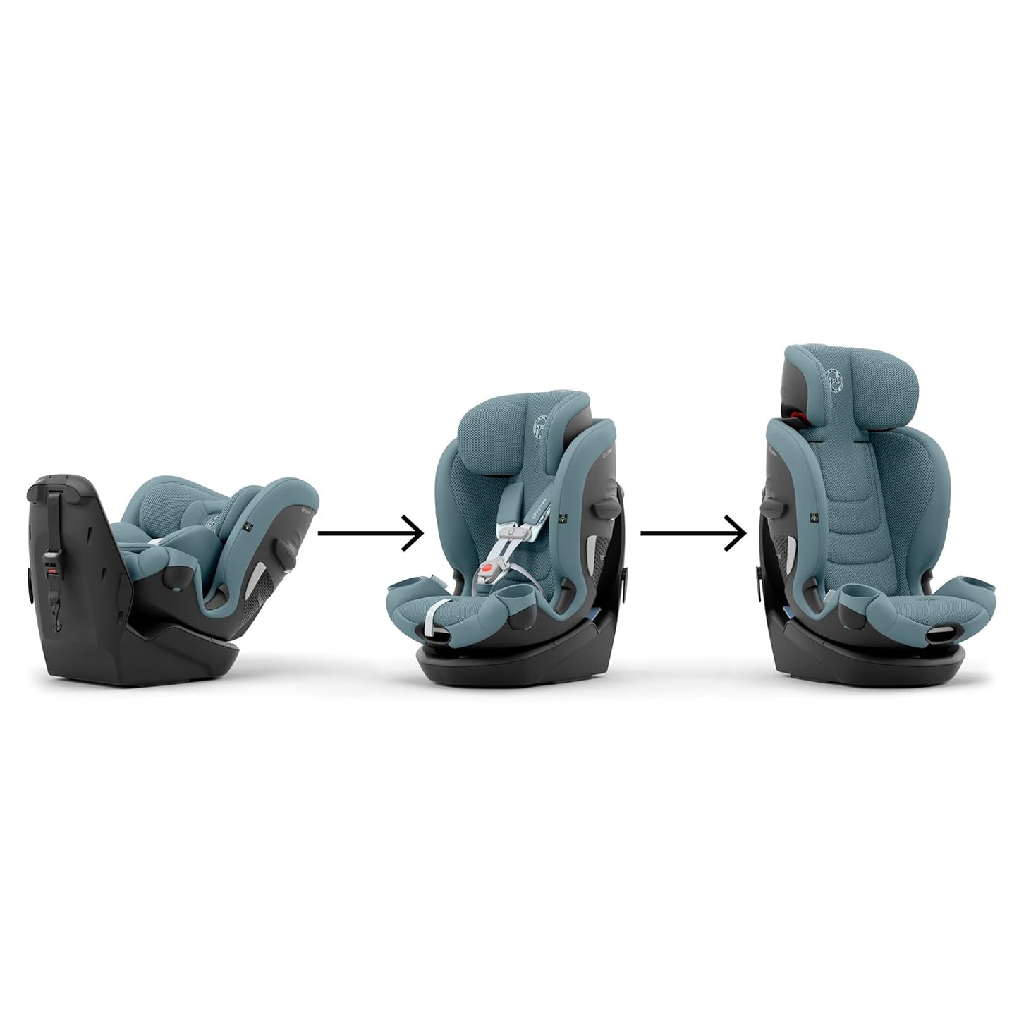 Callisto G 360 Rotating All-in-One Convertible Car Seat - Stormy Blue