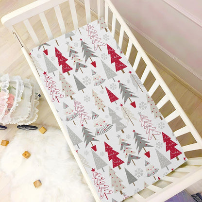 Fitted Crib Sheets Turtle Sea Horse Stretchy Portable Playard Sheets for Baby Toddler, Breathable Soft Mini Crib Mattress 39 x 27 in for Boys and Girls
