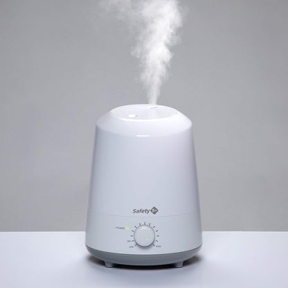 Safety 1st Stay Clean Humidifier, Ultrasonic Mist, One Gallon Easy to Fill Tank, LED Light, and Filter Free
