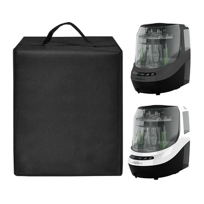 Baby Bottle Washer Cover Sterilizer Cover Dust-Proof Nylon Protective Case for Baby Brezza Bottle Dryers Pro - Sterilizer Dryer - All in One Machine (Black)