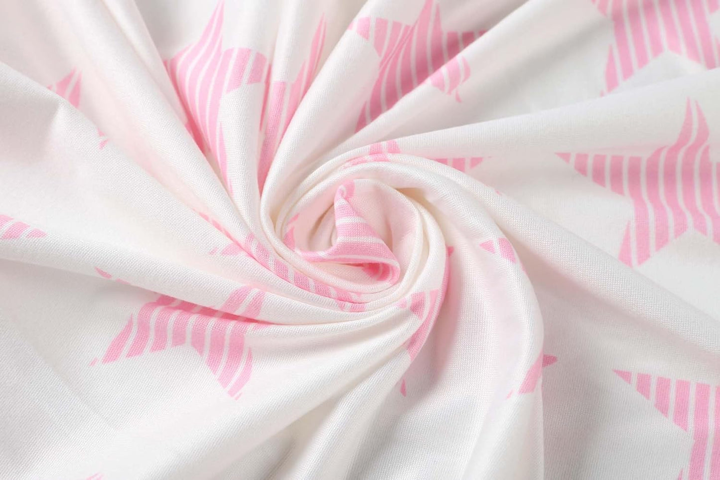 Onacosht Stretchy Bassinet Sheets 33" x 19" Compatible with Mika Micky, KoolaBaby (3 in 1), BabyBond, HARPPA and RICUTON Bedside Bassinet, 3 Pack for Baby Boy and Girl, Pink Floral