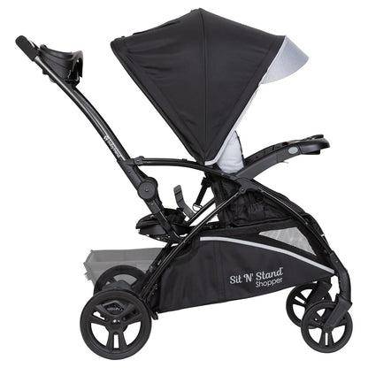 Baby Trend Sit N' Stand® Double 2.0 Stroller, Dash Black