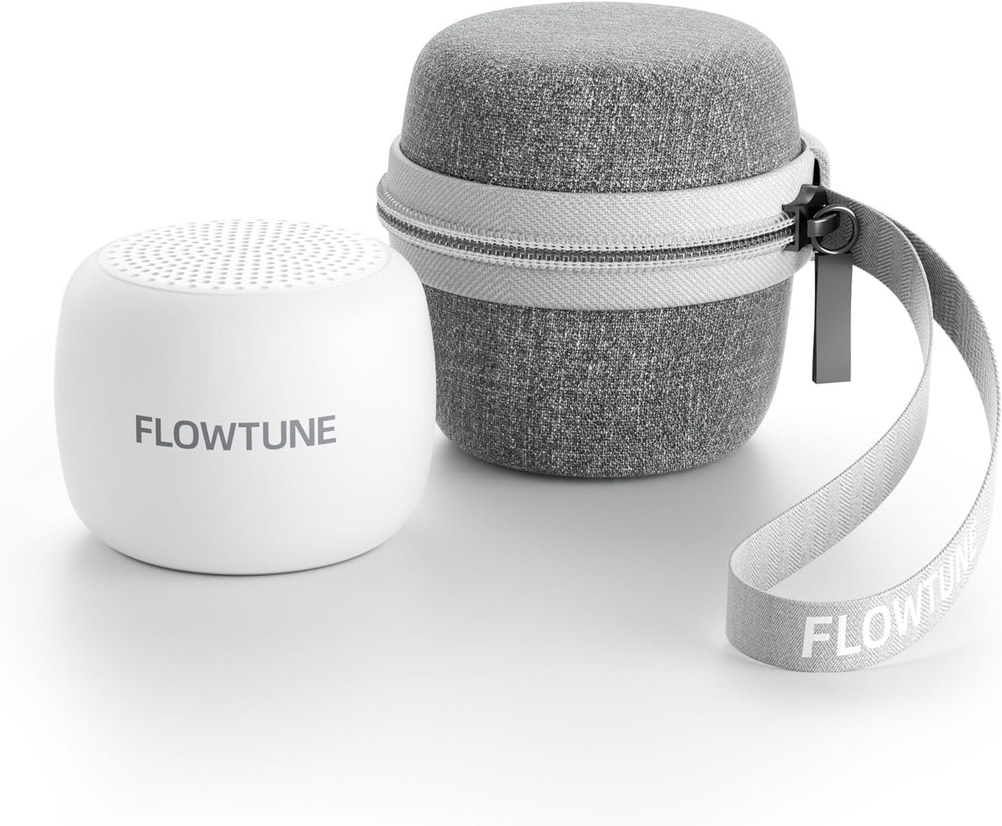 Sound Machine Flowtune White Noise Machine for Baby Adults, Mini Portable Sound Machine for Travel, 6H Timer, 18 Soothing Sleep Sounds Gift (Wood Grain)