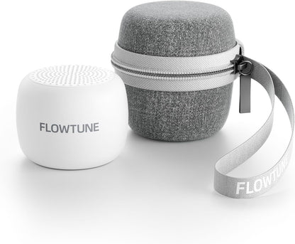 Sound Machine Flowtune White Noise Machine for Baby Adults, Mini Portable Sound Machine for Travel, 6H Timer, 18 Soothing Sleep Sounds Gift (Wood Grain)
