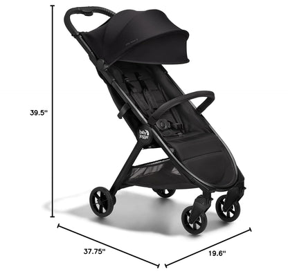 Baby Jogger City Tour 2 Carry-On Approved Travel Stroller, Ultra-Compact Baby Stroller, Lightweight, Easy Fold, Baby Travel Essential, Pitch Black