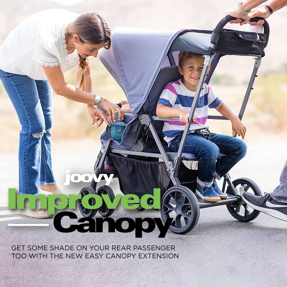 Joovy Caboose LX Tandem Stand-on Stroller, Black