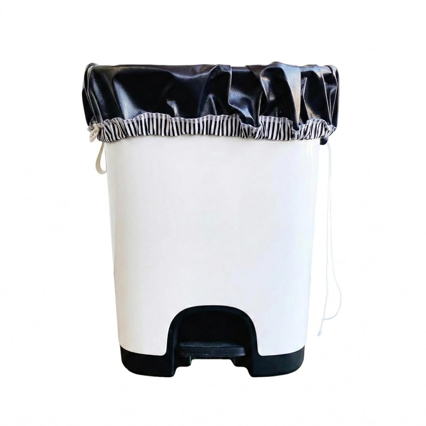 Marley's Monsters Washable Pail Liner - Reusable Water Resistant Trash & Recycling Bag with Drawstring Closure, Cotton Strap & Seamless Bottom - USA Made PUL Fabric for Kitchen, Laundry & Camping