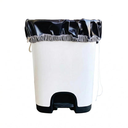 Marley's Monsters Washable Pail Liner - Reusable Water Resistant Trash & Recycling Bag with Drawstring Closure, Cotton Strap & Seamless Bottom - USA Made PUL Fabric for Kitchen, Laundry & Camping