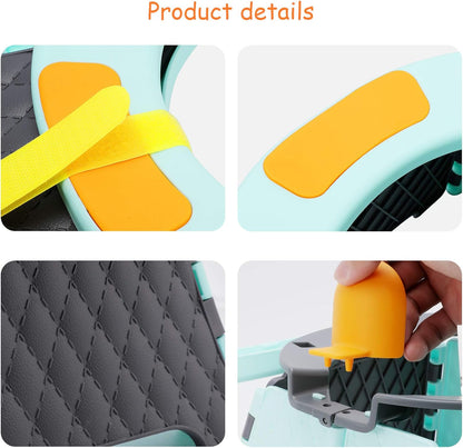 Toddler Portable Potty Training Seat for Kids Baby Foldable Toilet Child Travel Potty in Car Camping Potty Chair Seat for Indoor Outdoor, with 60 Disposable Bags